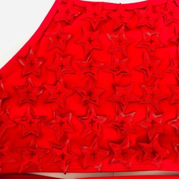 Gymboree 2018 Red Star 2 Piece Swimsuit Bi… - Picture 4 of 6